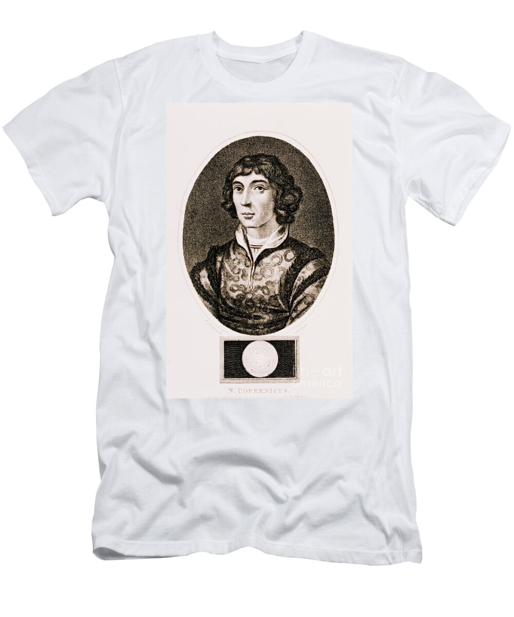 History T-Shirt featuring the photograph Nicolaus Copernicus, Polish Astronomer #11 by Science Source