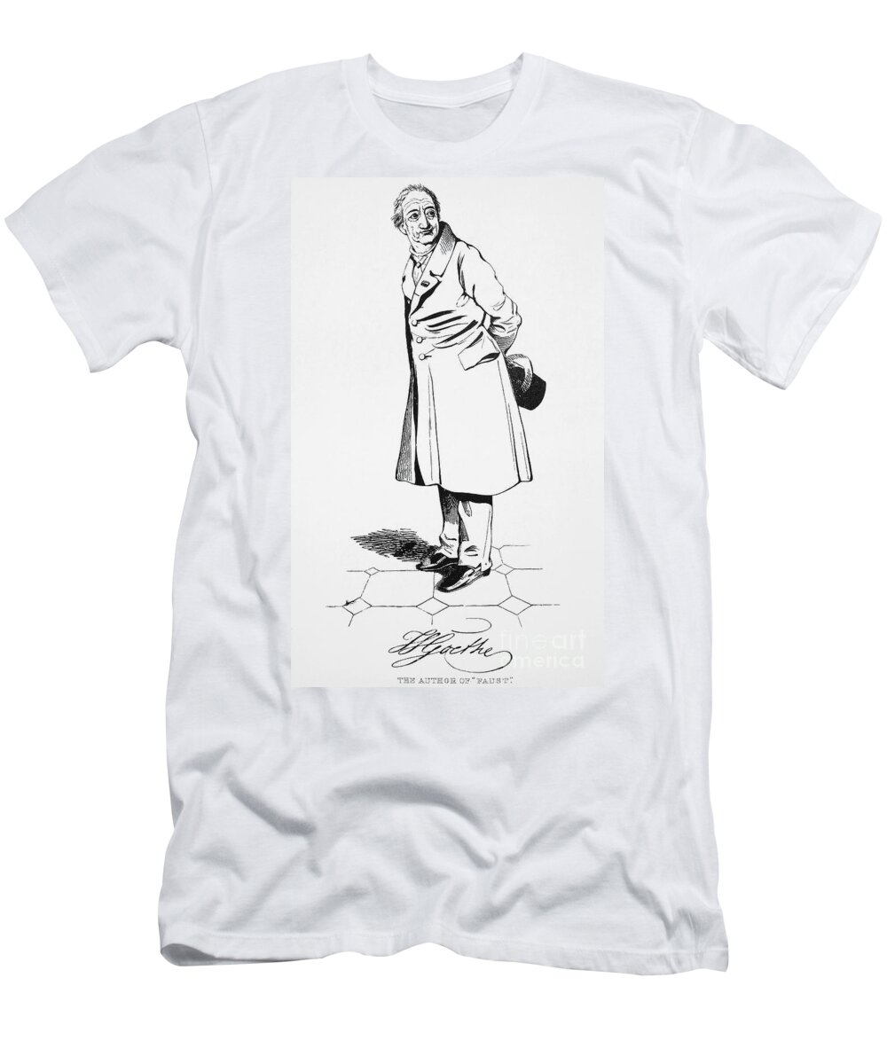 1832 T-Shirt featuring the photograph Johann Goethe (1749-1832) #12 by Granger