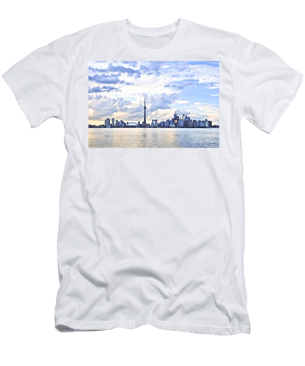 Toronto T-Shirt featuring the photograph Toronto skyline 10 by Elena Elisseeva