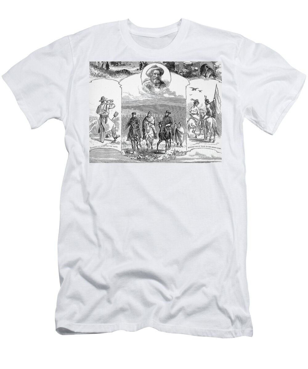 1877 T-Shirt featuring the photograph Chief Joseph (1840-1904) #2 by Granger