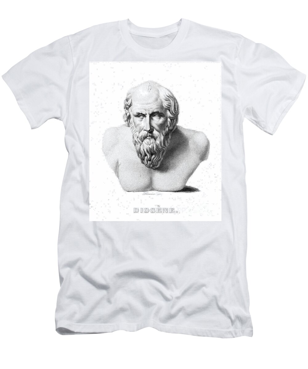 19th Century T-Shirt featuring the photograph DIOGENES (d. c320 B.C.) #2 by Granger