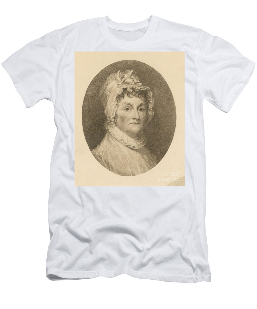Painting T-Shirt featuring the photograph Abigail Adams by Photo Researchers