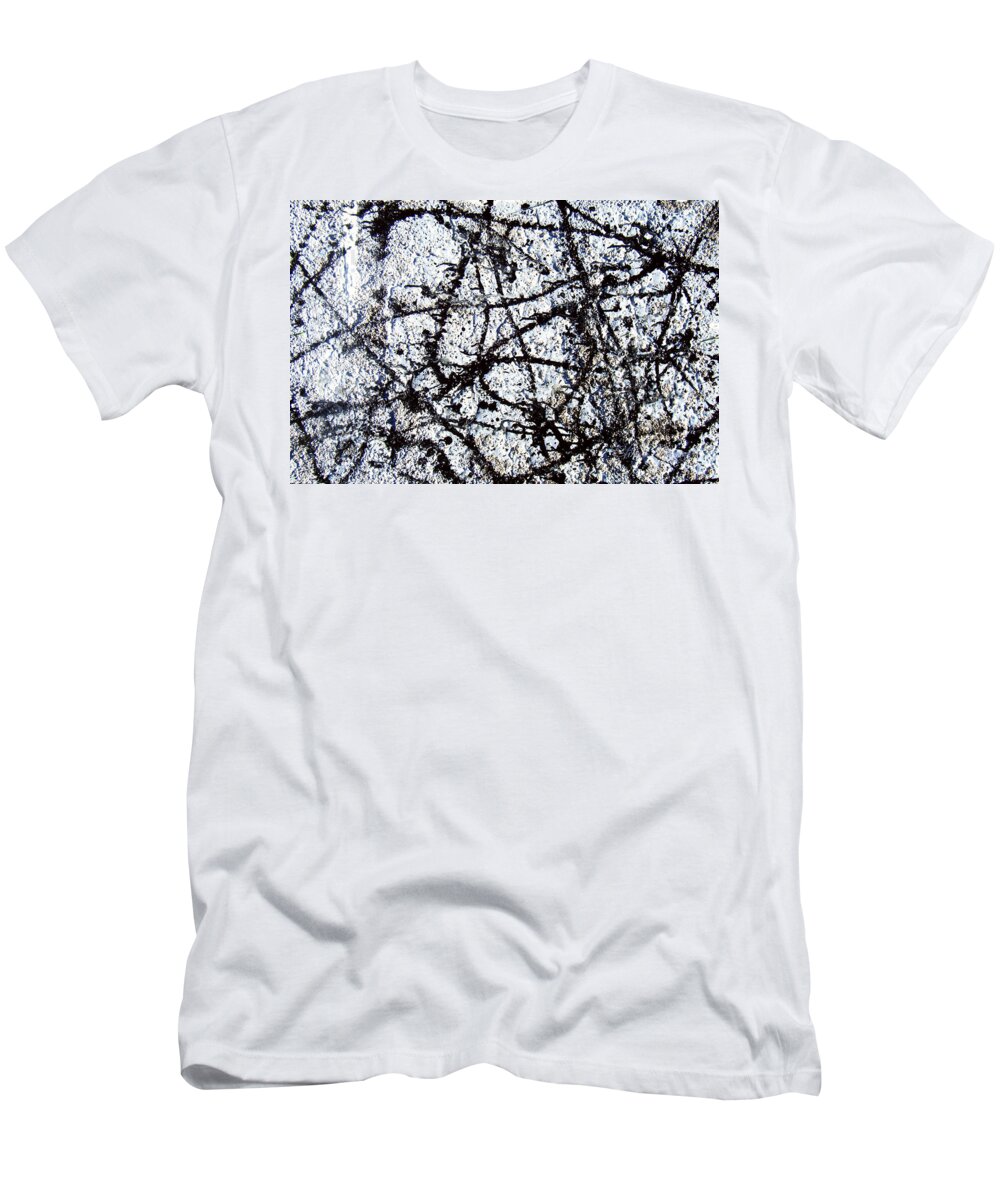 Three Dimensional T-Shirt featuring the painting Abstact Hyper-Reality by Chriss Pagani