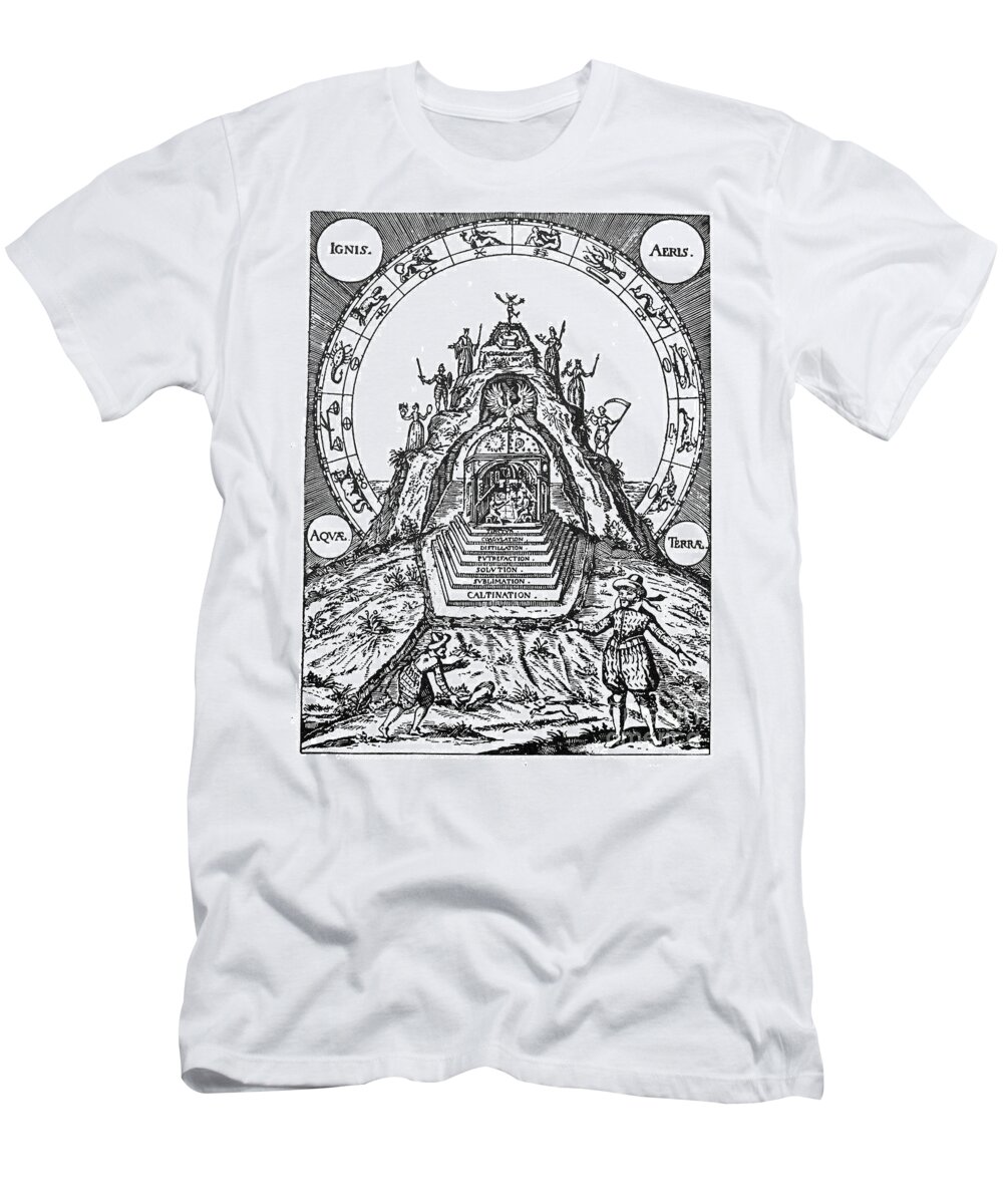 1654 T-Shirt featuring the photograph Alchemy:mountain by Granger