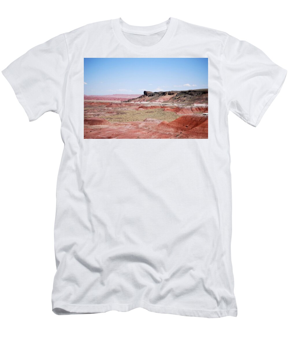 Badlands T-Shirt featuring the photograph Amazing American Landscape by Judy Hall-Folde