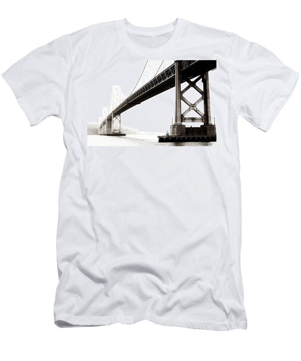 Bay Bridge T-Shirt featuring the photograph Bay Bridge by Jarrod Erbe