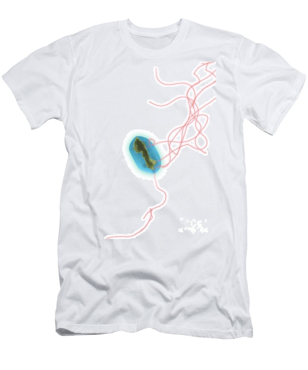 Bacteria T-Shirt featuring the photograph E. Coli by Science Source