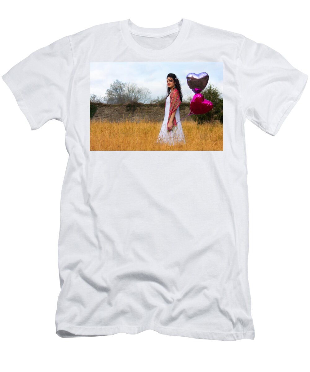 Balloons T-Shirt featuring the photograph Elysian Happiness by Semmick Photo