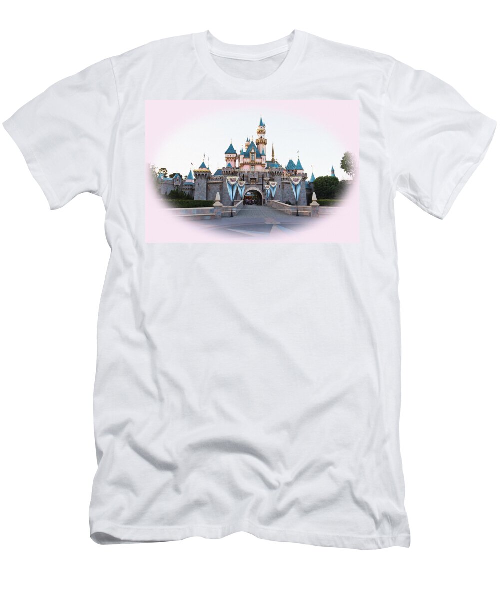 Sleeping Beauty T-Shirt featuring the photograph Fairytale Castle by Heidi Smith