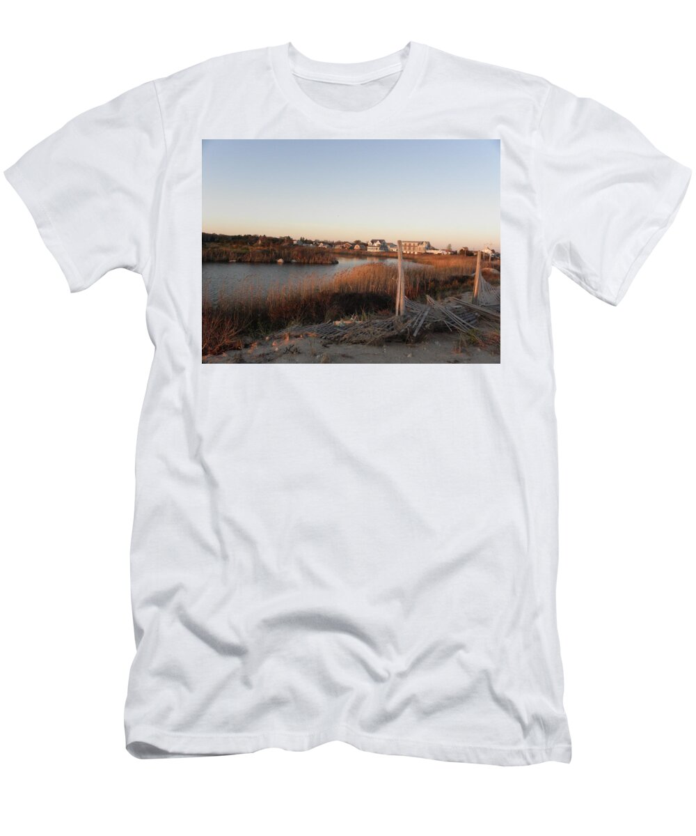 Inlet T-Shirt featuring the photograph Scenic Inlet by Kim Galluzzo