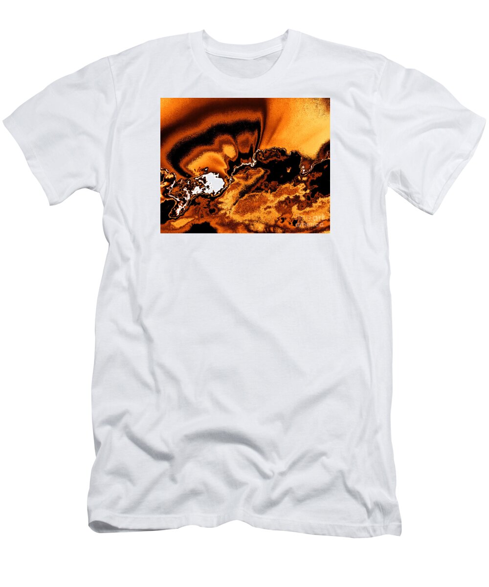 Solar Flare T-Shirt featuring the photograph Solar Flare by Rebecca Margraf