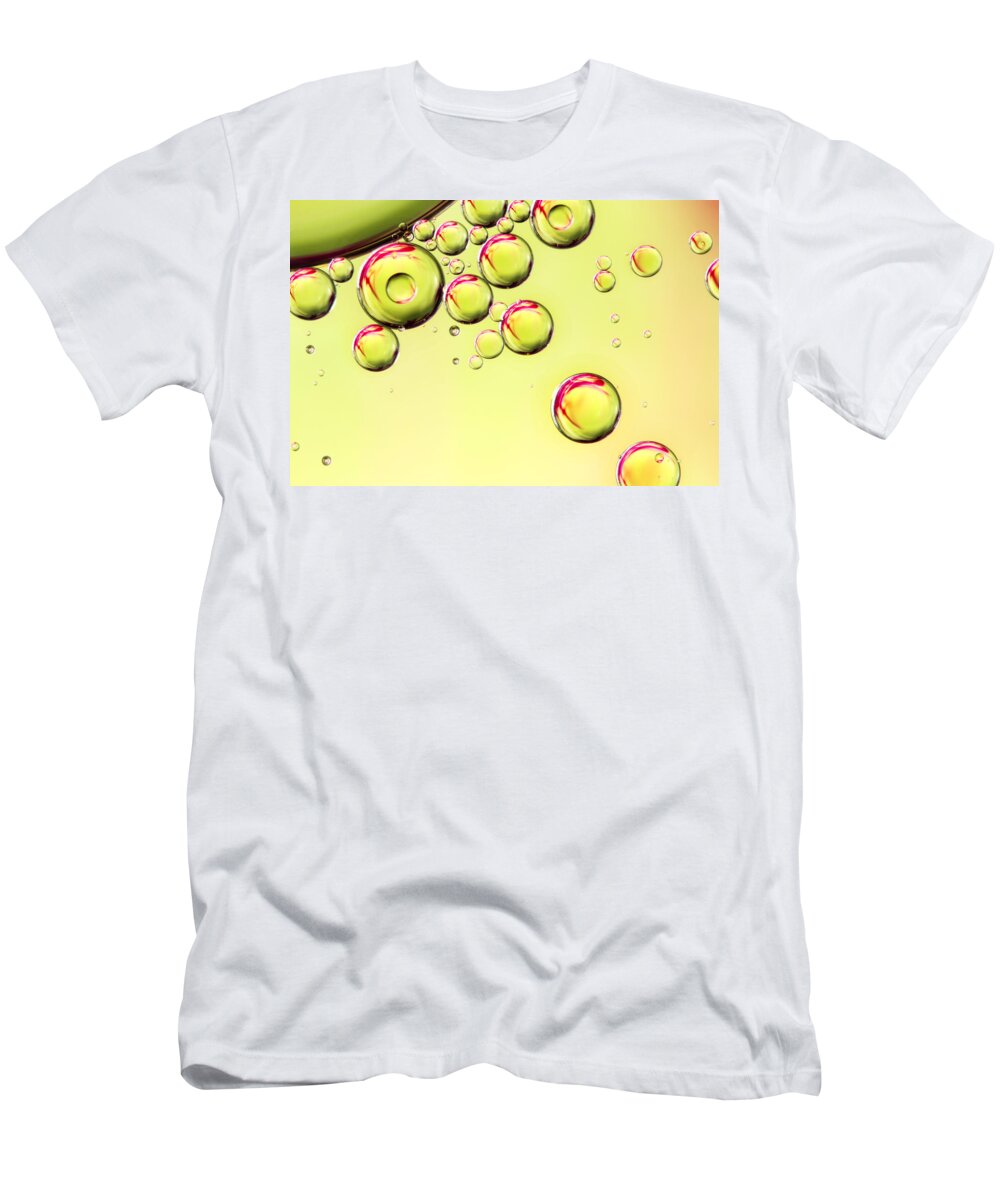 Oil T-Shirt featuring the photograph Sparkling Lime by Sharon Johnstone