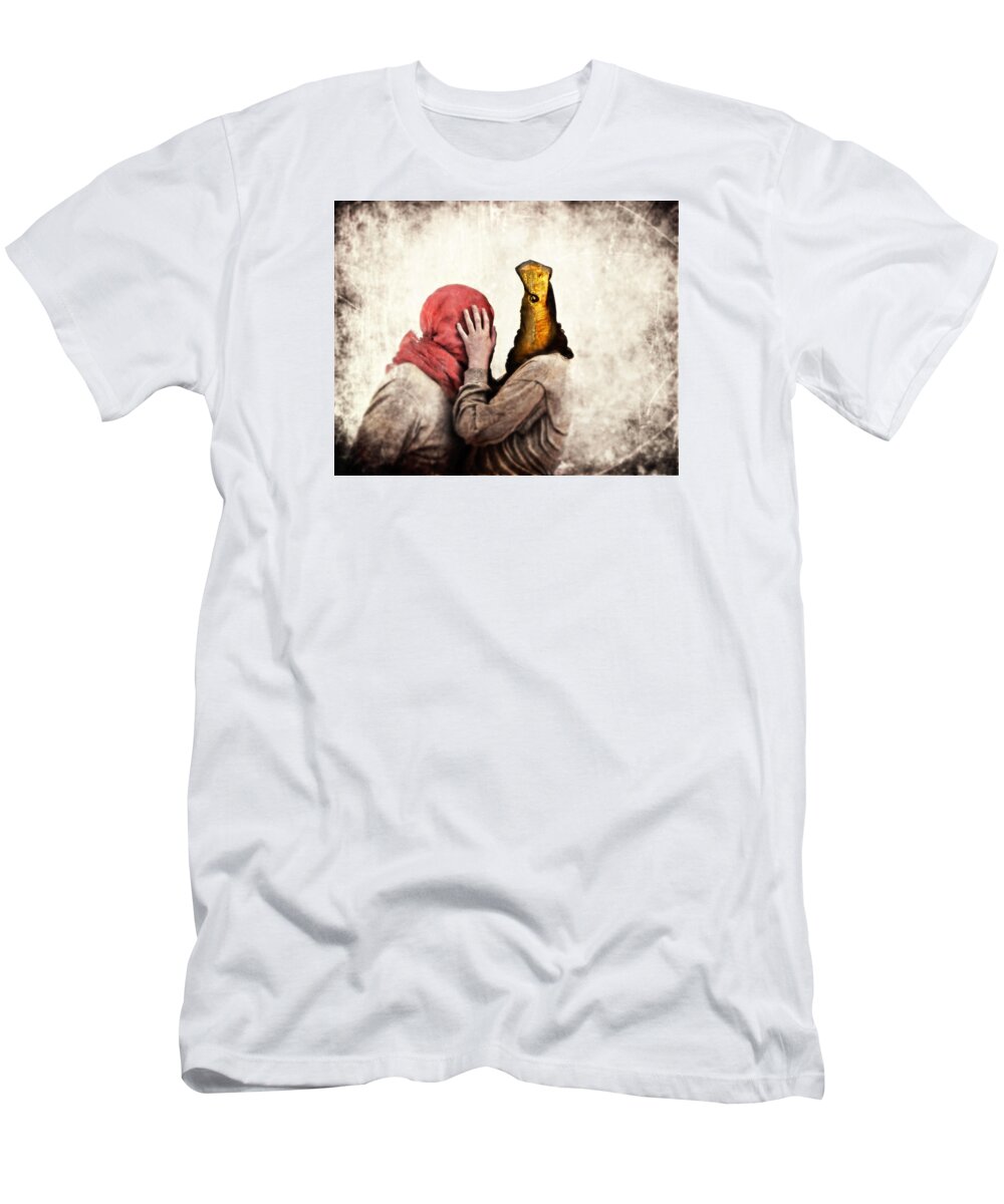 Couple T-Shirt featuring the photograph Speak To Me by Andrew Giovinazzo