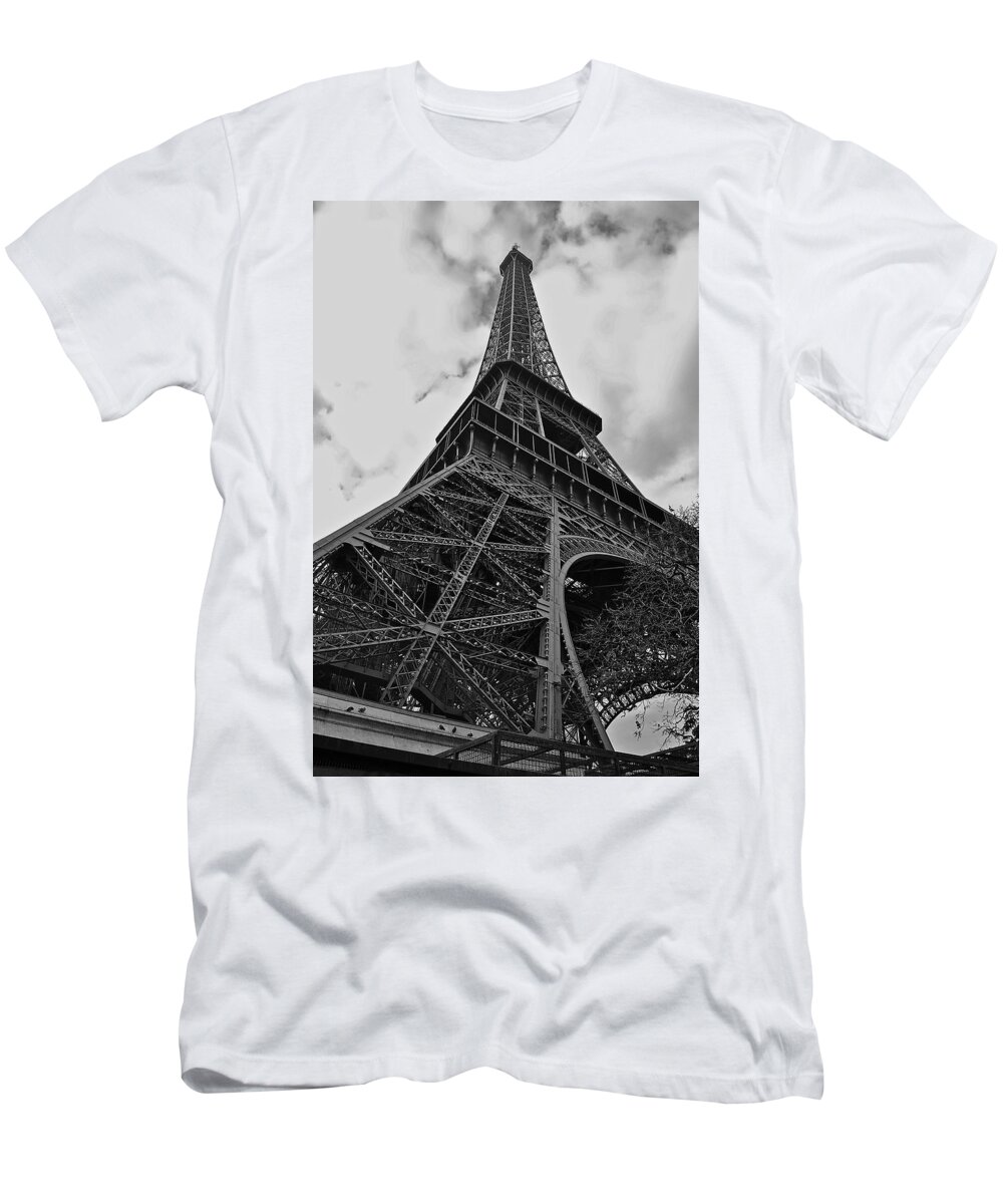 Eiffel Tower T-Shirt featuring the photograph Still Standing by Eric Tressler