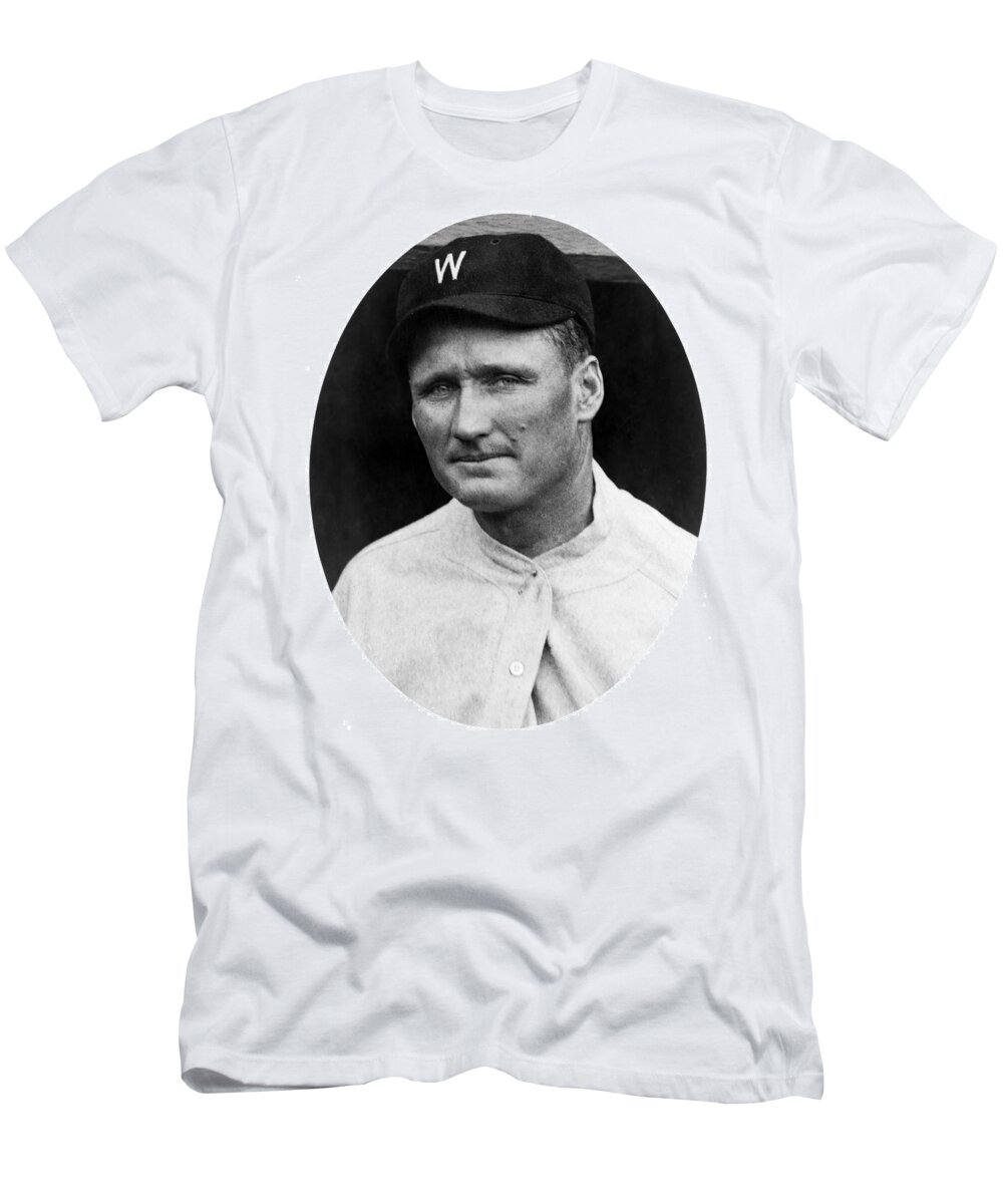 Walter Johnson - Washington Senators Baseball Player T-Shirt by  International Images - Fine Art America