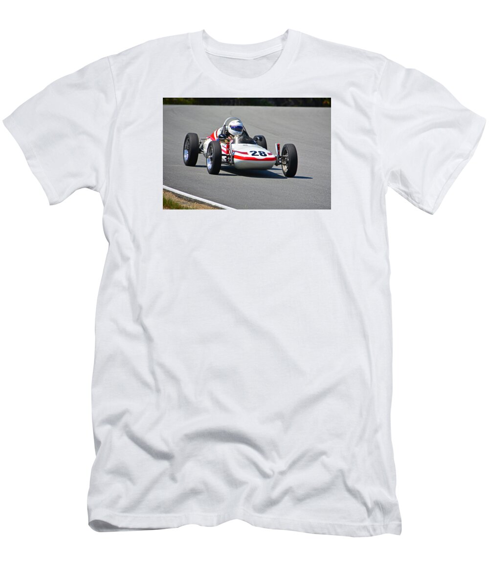 Zink T-Shirt featuring the photograph 1968 Zink Formula Vee by Mike Martin