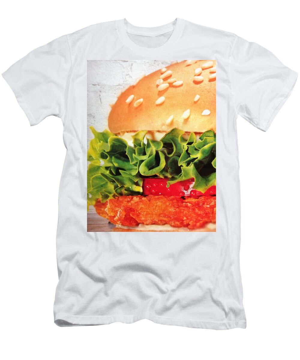 Hamburger T-Shirt featuring the photograph A treat #2 by Rosita Larsson