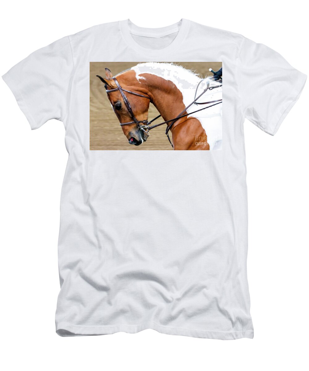 Horse T-Shirt featuring the photograph Arabian Horse Show #1 by Ben Graham
