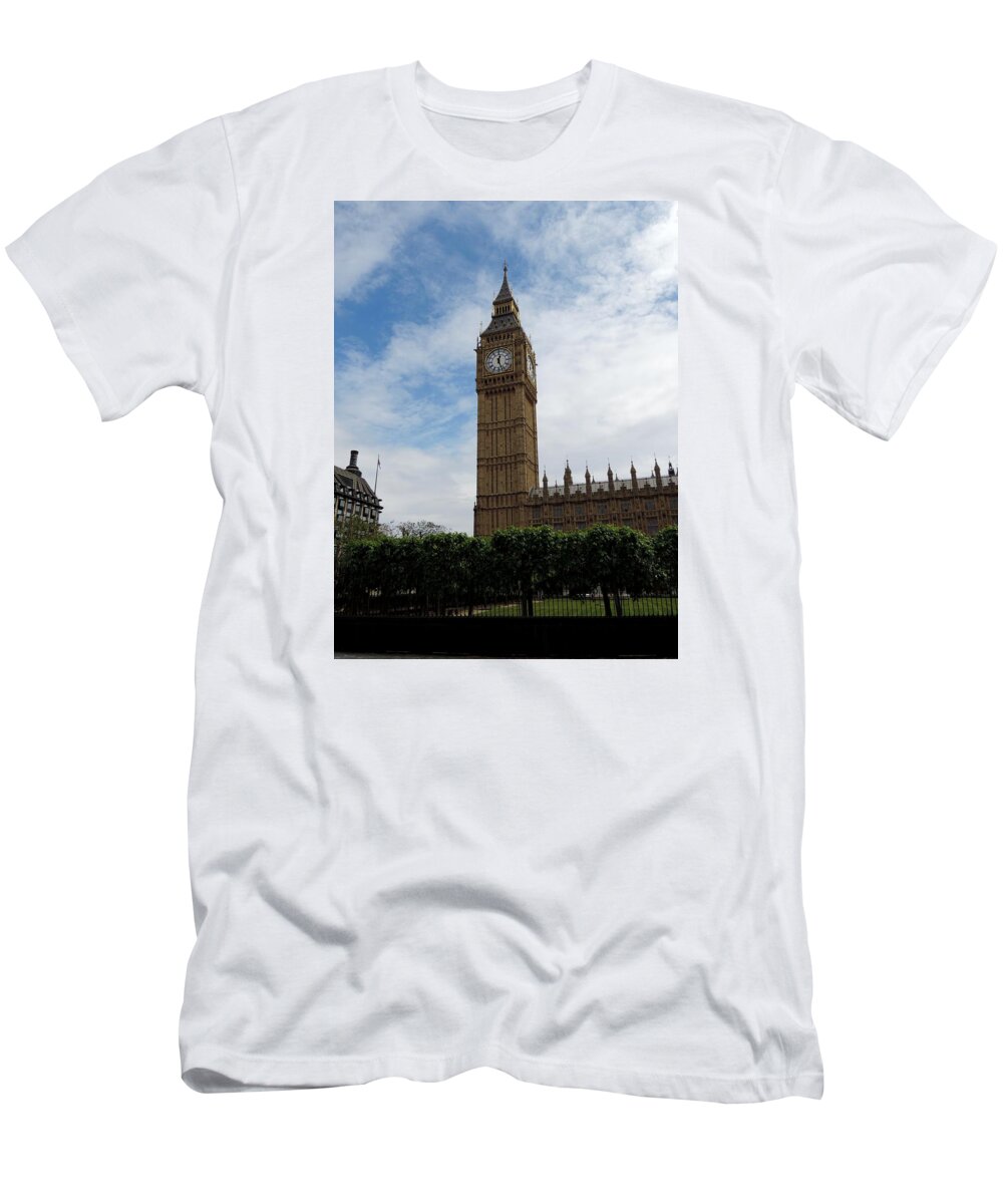 Big Ben T-Shirt featuring the photograph Big Ben #1 by Tiffany Marchbanks