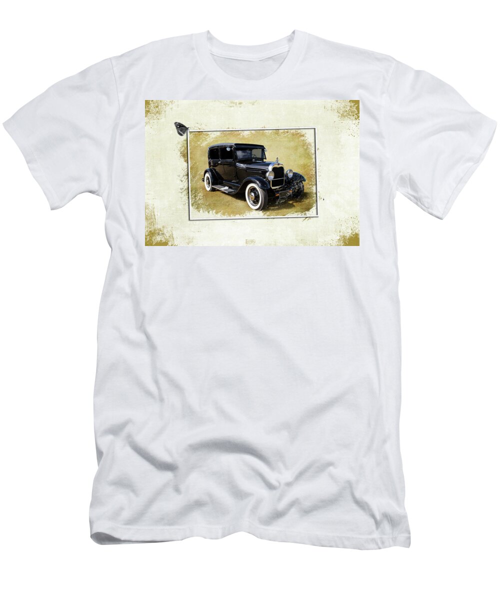 Car T-Shirt featuring the photograph Black Betty by Keith Hawley