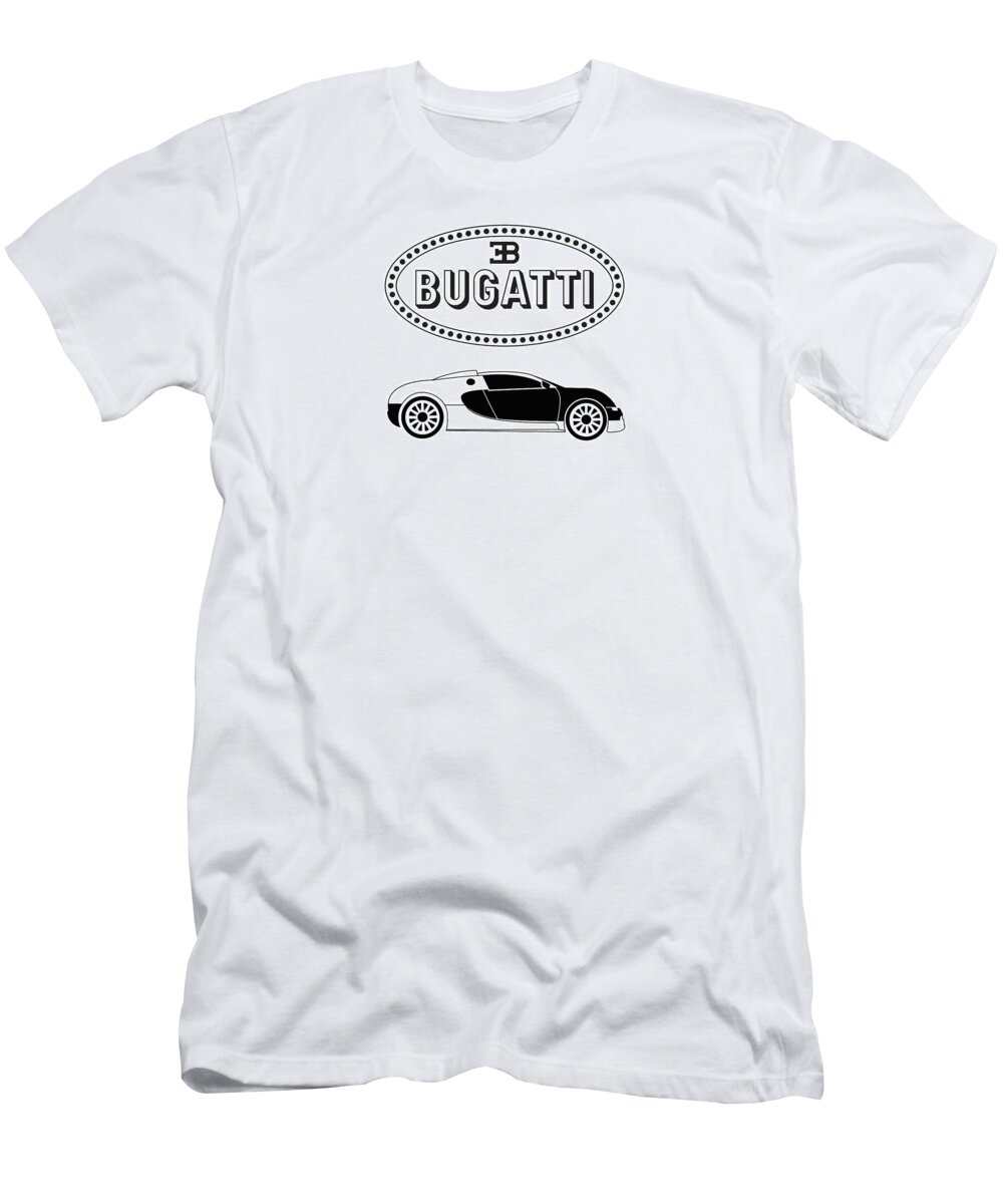 Johansson Robert T-Shirt - Pixels Veyron #1 Bugatti by