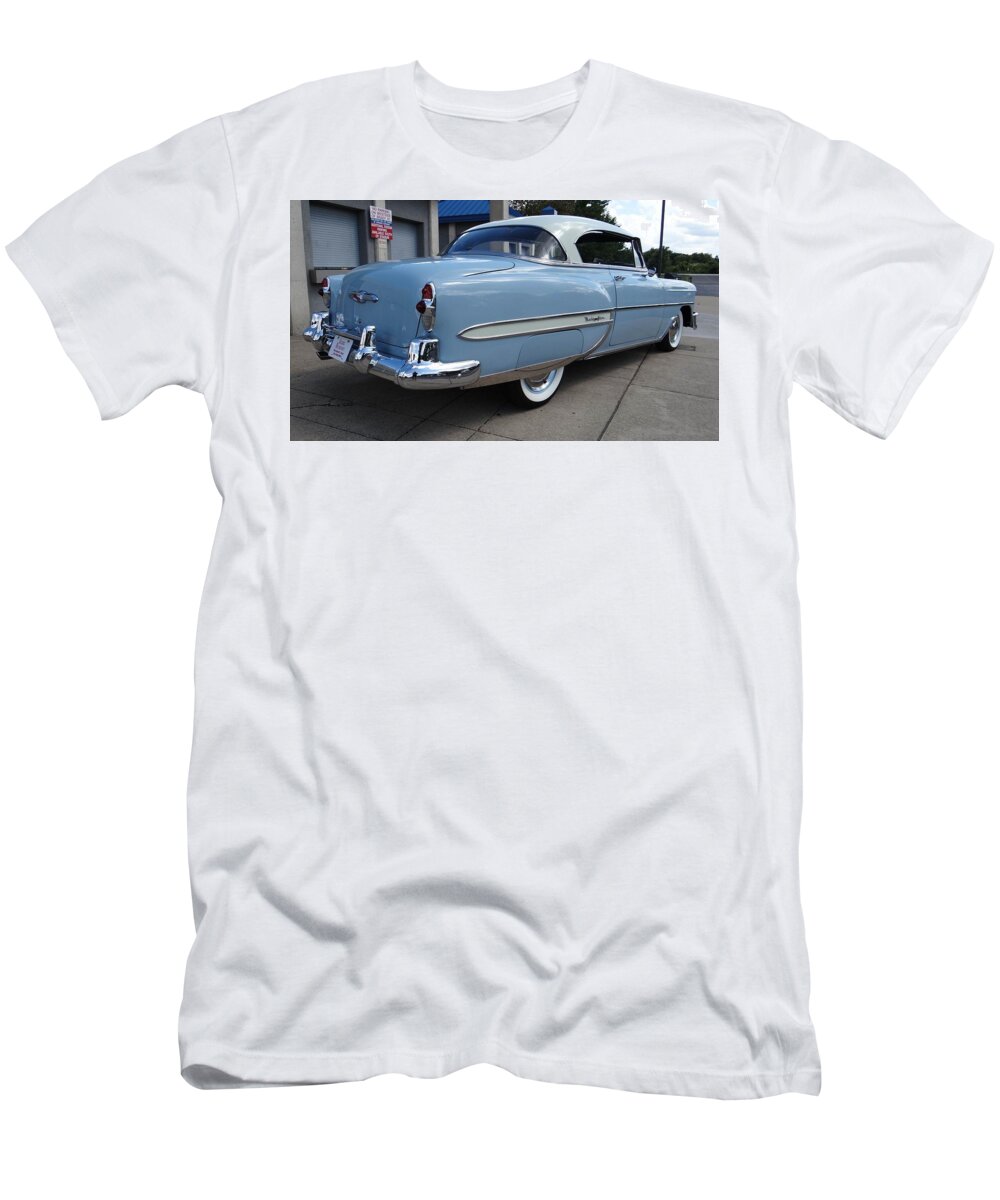 Chevrolet Bel Air T-Shirt featuring the photograph Chevrolet Bel Air #1 by Jackie Russo