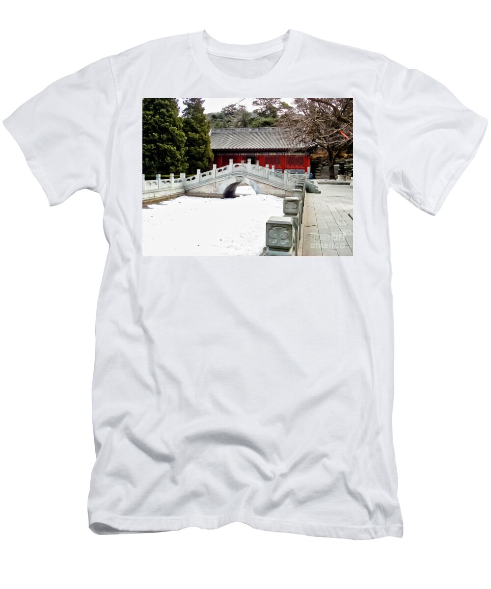 China T-Shirt featuring the photograph Discovering China by Marisol VB