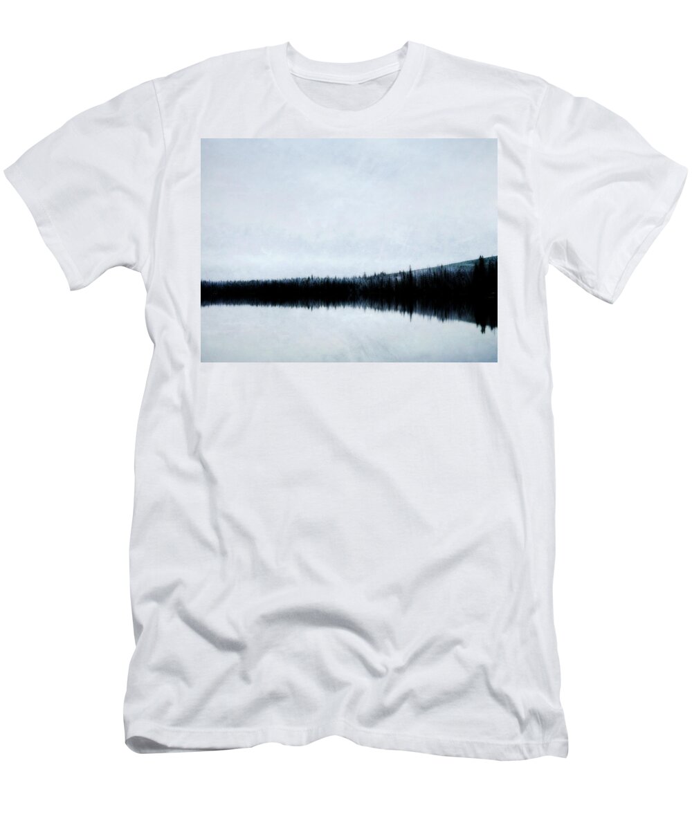 Winter T-Shirt featuring the photograph Lac Le Jeune #1 by Theresa Tahara
