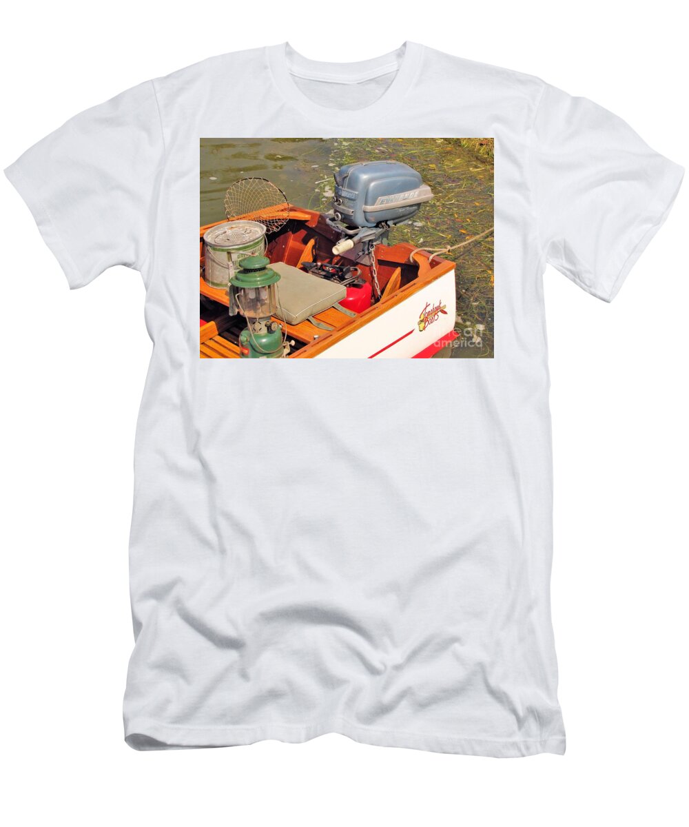 Boat T-Shirt featuring the photograph Tomahawk Spirit #2 by Neil Zimmerman