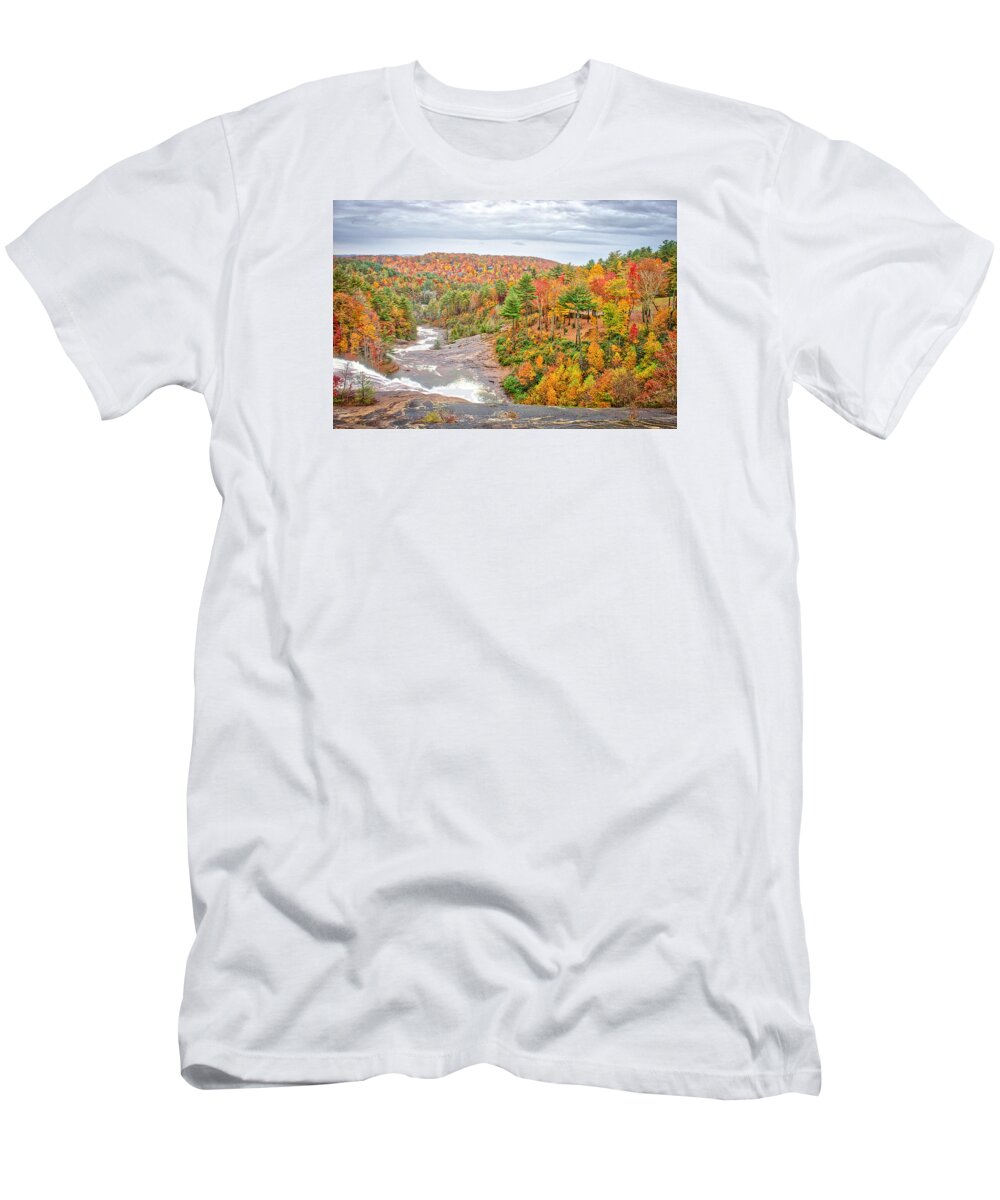 Fall T-Shirt featuring the photograph Toxaway #1 by Ches Black
