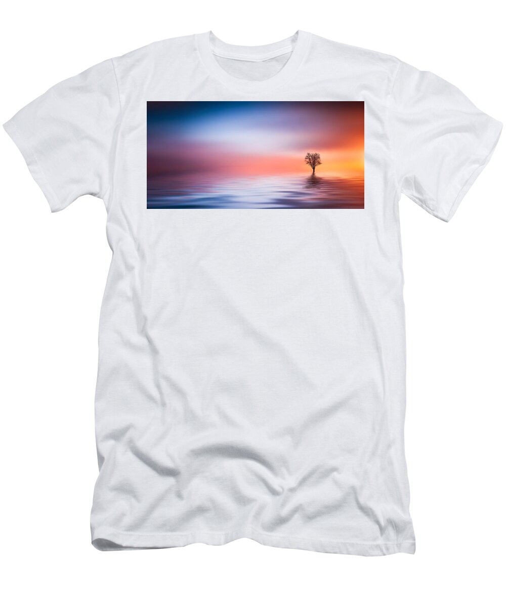 Sunlight T-Shirt featuring the photograph Tree #1 by Bess Hamiti