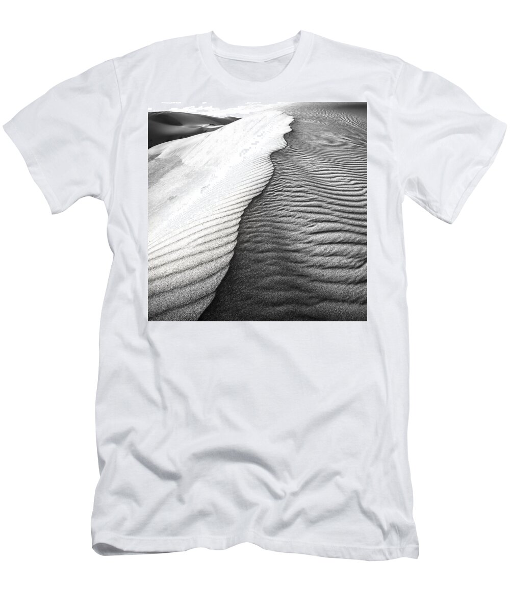 Sand T-Shirt featuring the photograph Wave Theory V #1 by Ryan Weddle