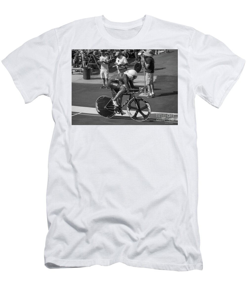 San Diego T-Shirt featuring the photograph Women's Pursuit #1 by Dusty Wynne