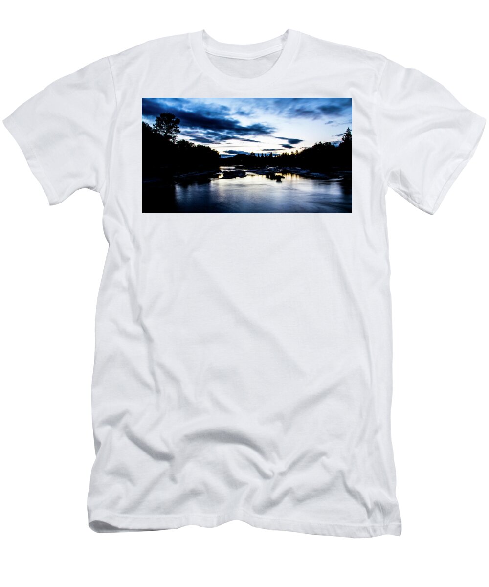  T-Shirt featuring the photograph Elkton River #10 by Angus HOOPER III