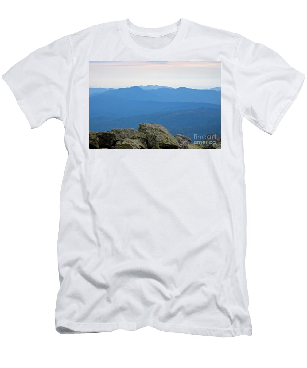 Mt. Washington T-Shirt featuring the photograph Mt. Washington by Deena Withycombe