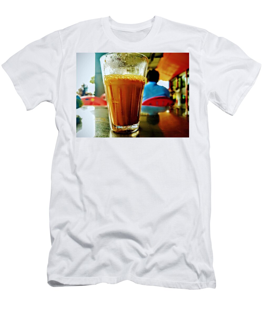 Tea T-Shirt featuring the photograph Tea #13 by Mariel Mcmeeking