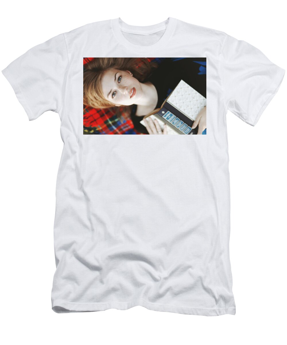 Model T-Shirt featuring the photograph Model #14 by Jackie Russo
