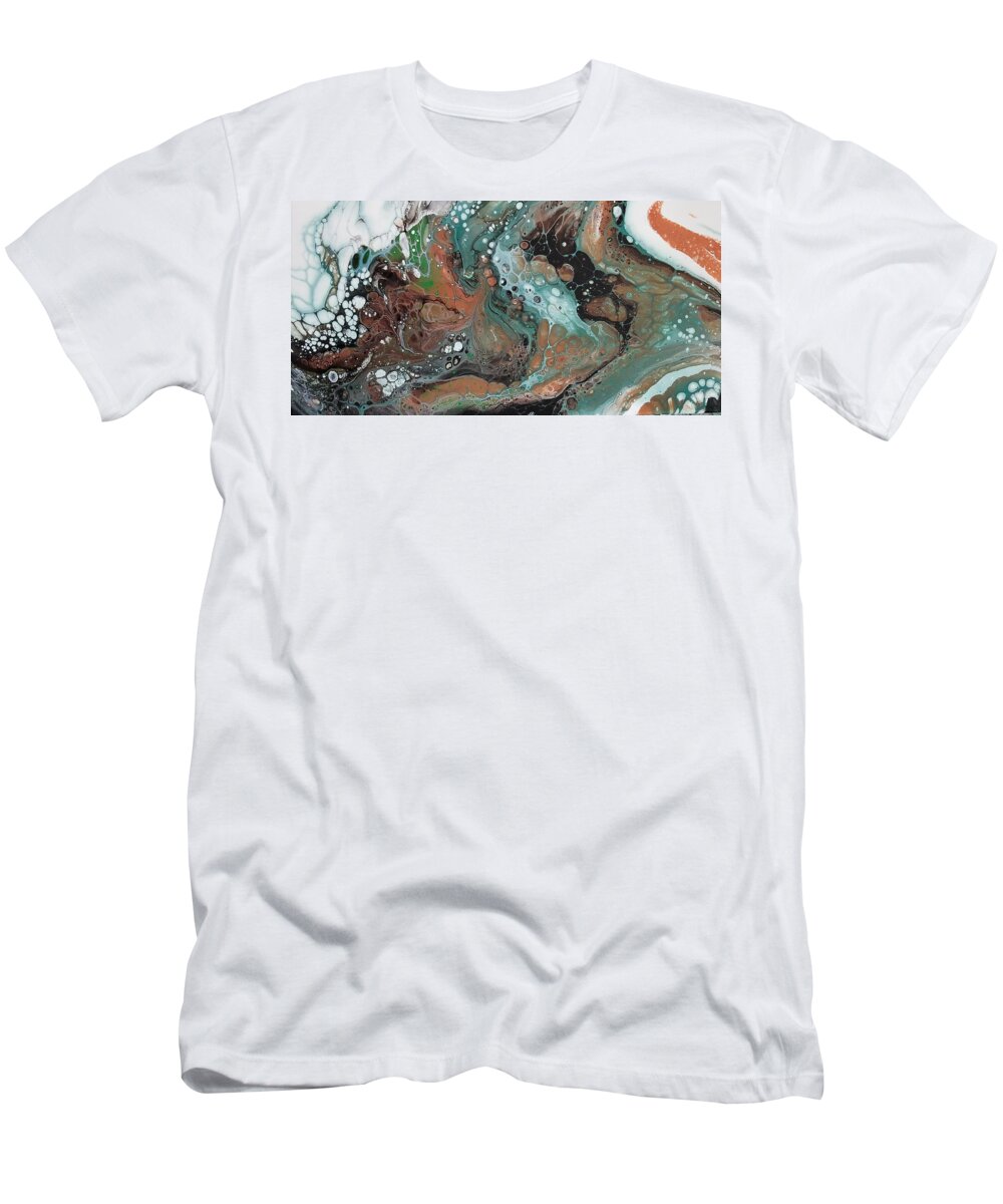 Abstract T-Shirt featuring the painting #144 #144 by Gerry Smith