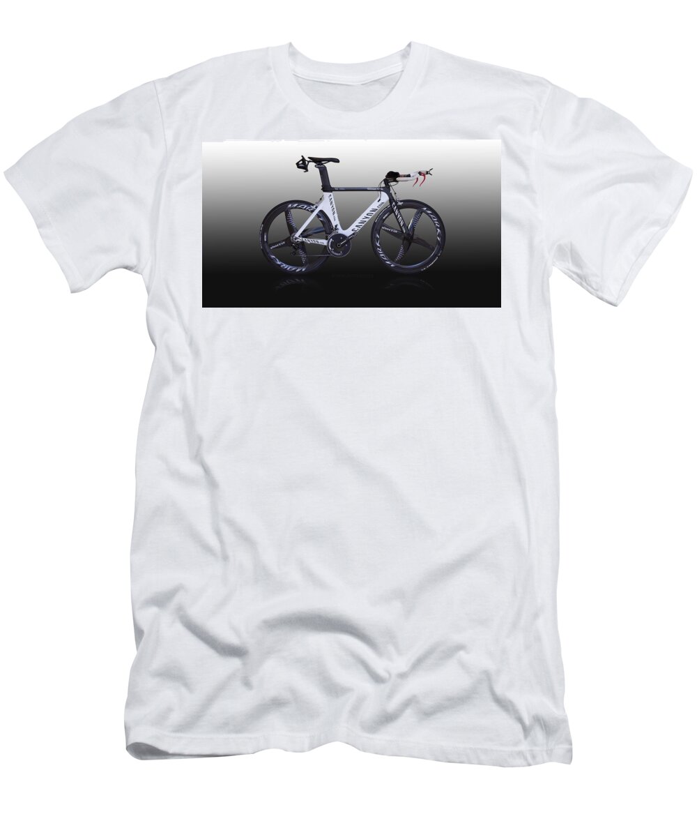 Bicycle T-Shirt featuring the digital art Bicycle #2 by Super Lovely