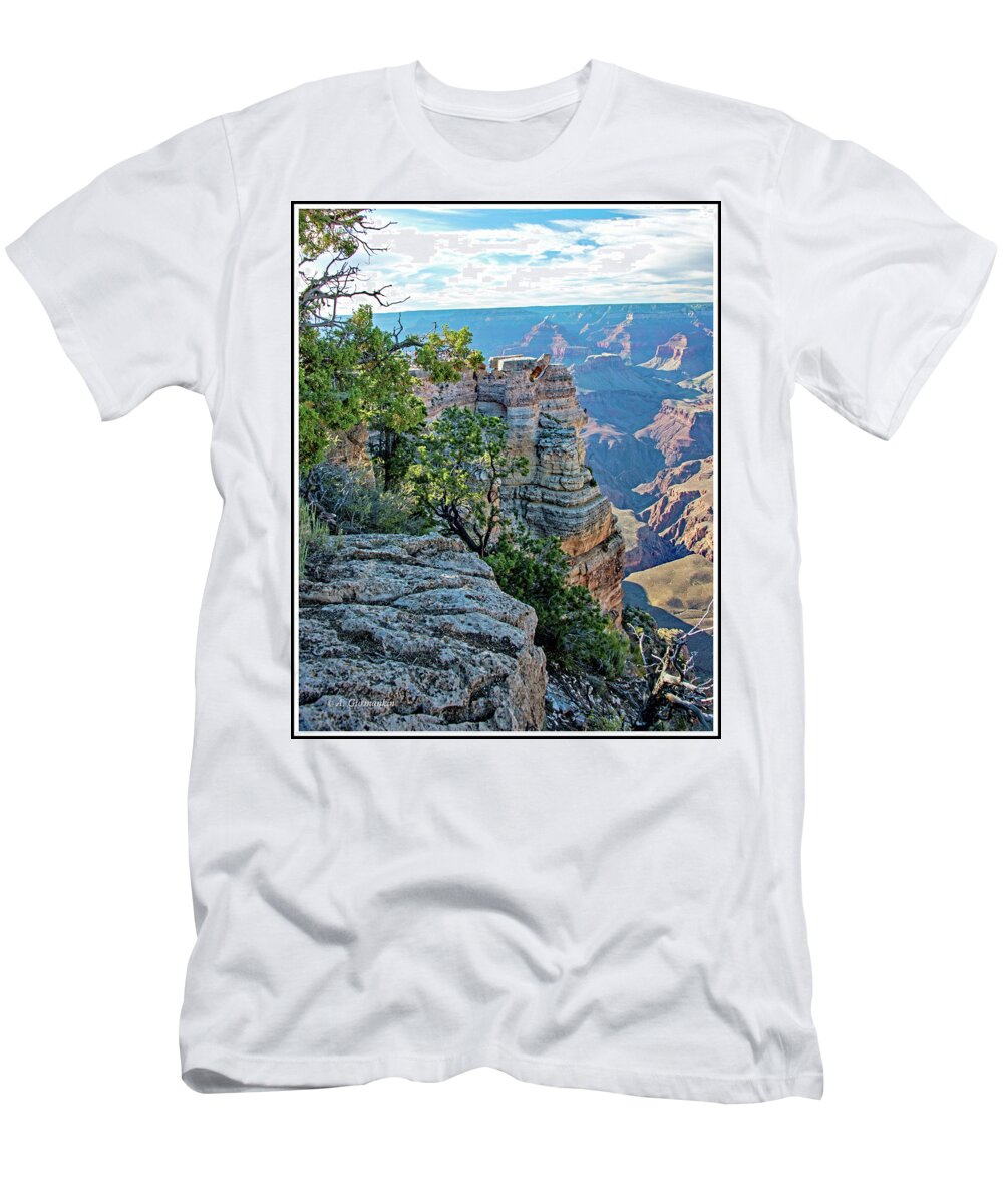 Grand Canyon T-Shirt featuring the photograph Grand Canyon, Arizona #2 by A Macarthur Gurmankin