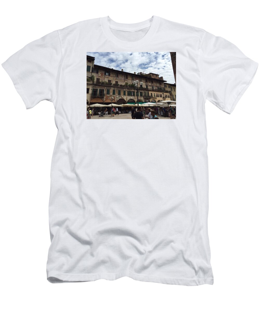 Verona T-Shirt featuring the photograph Verona #2 by Kay Klinkers