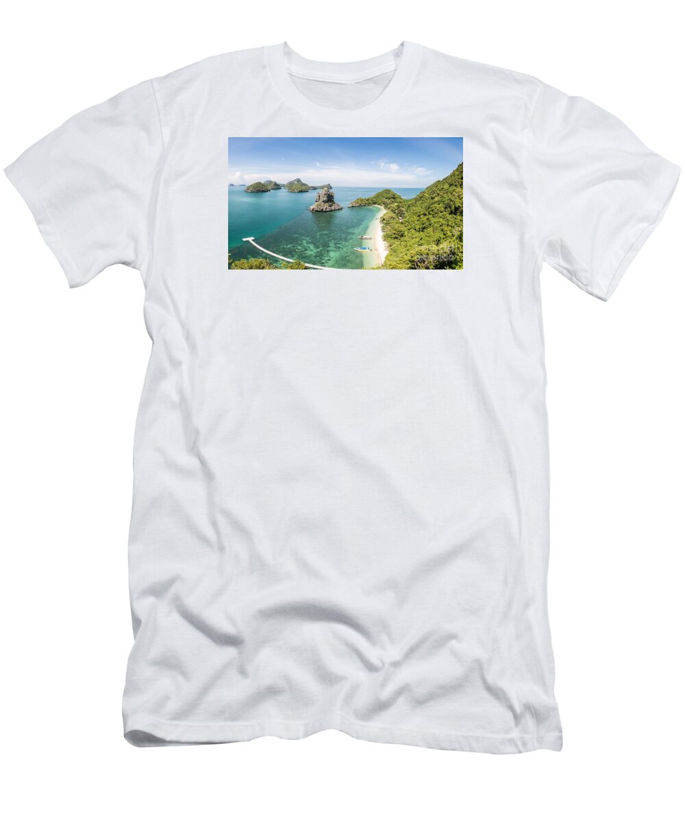 Ang Thong T-Shirt featuring the photograph Ang Thong Marine National Park #3 by Didier Marti