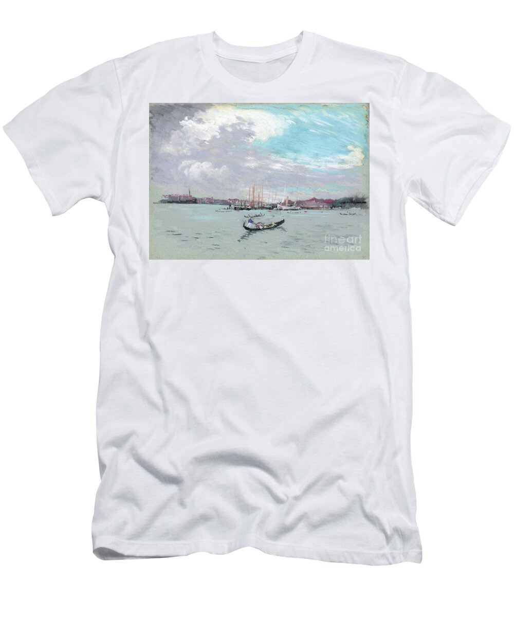 1905 T-Shirt featuring the drawing Pennell Venice, c1905 #3 by Granger
