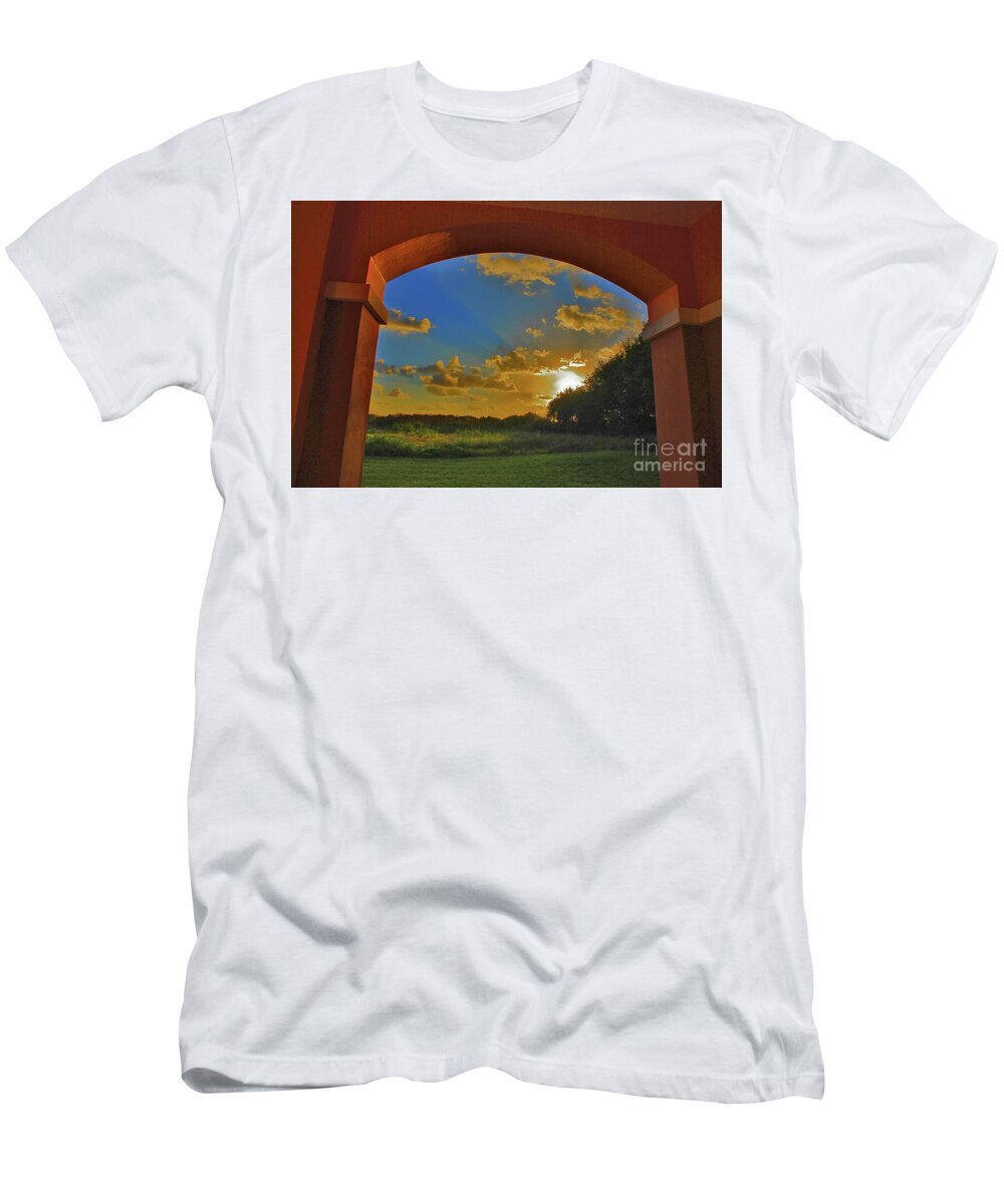 Sunrise T-Shirt featuring the photograph 33- Window To Paradise by Joseph Keane