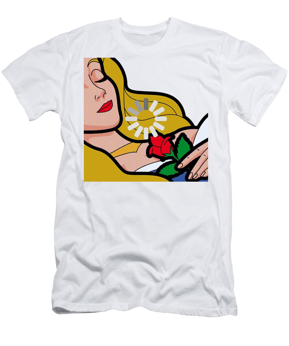 Pop Art T-Shirt featuring the digital art Pop Art #4 by Demi Lamona