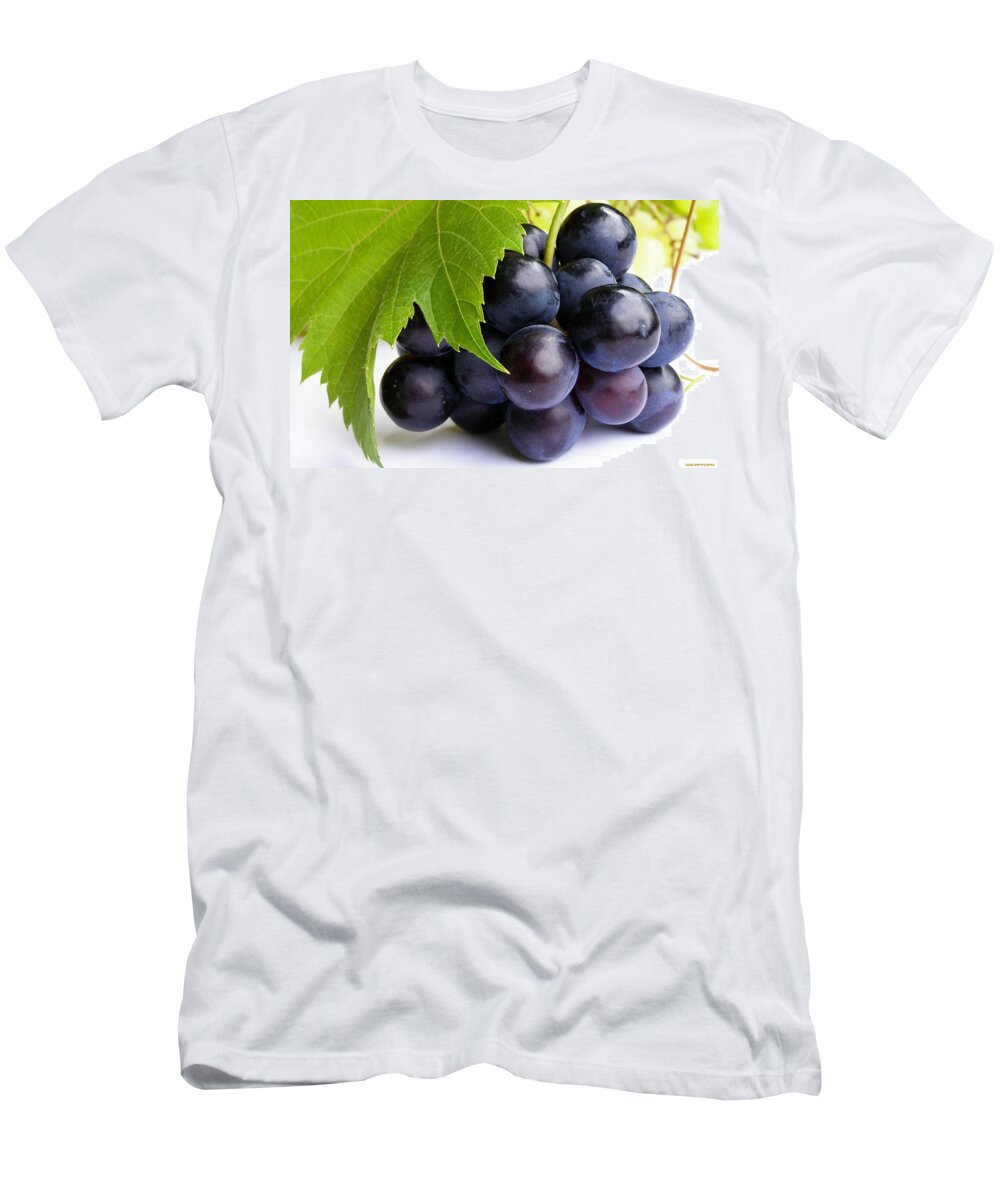 Grapes T-Shirt featuring the photograph Grapes #5 by Jackie Russo