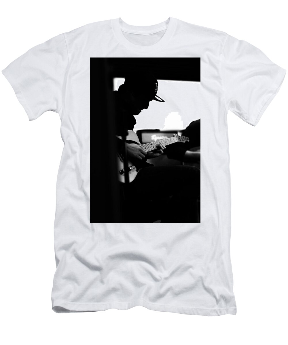 Musician T-Shirt featuring the photograph Musician #5 by Jackie Russo