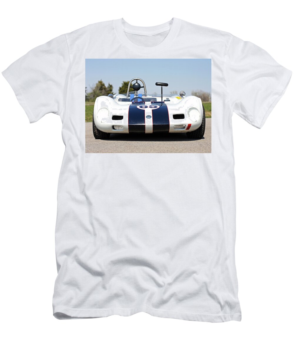 Race Car T-Shirt featuring the digital art Race Car #5 by Maye Loeser