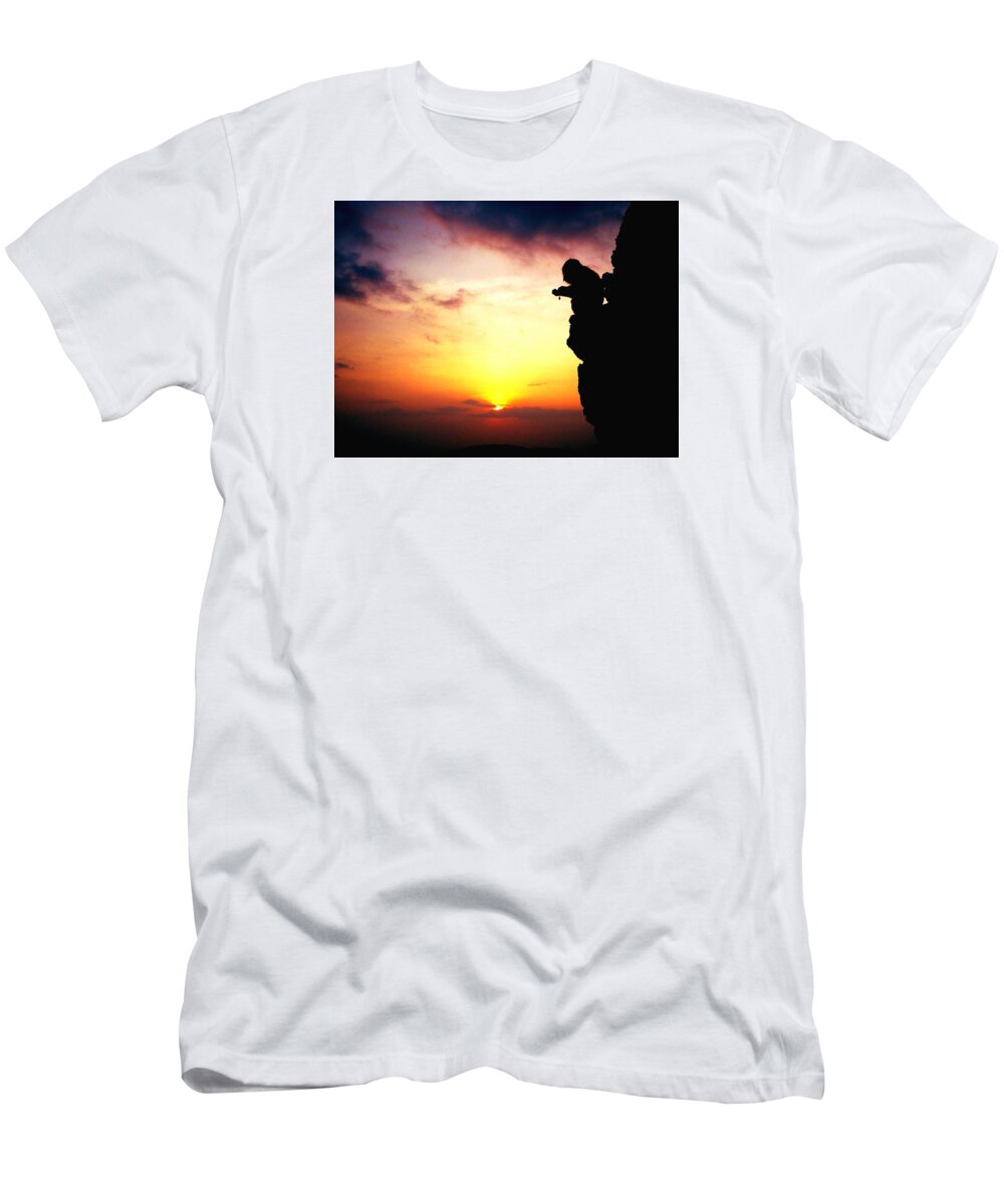 Sunset T-Shirt featuring the photograph Sunset #5 by Julita Pietrzyk