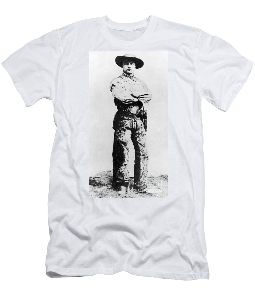 1880s T-Shirt featuring the photograph Theodore Roosevelt #50 by Granger